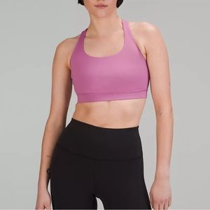 Lululemon mauve pink sports bra